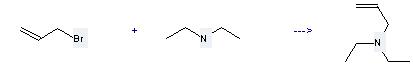2-Propen-1-amine,N,N-diethyl- can be prepared by Diethylamine with 3-Bromo-propene. 